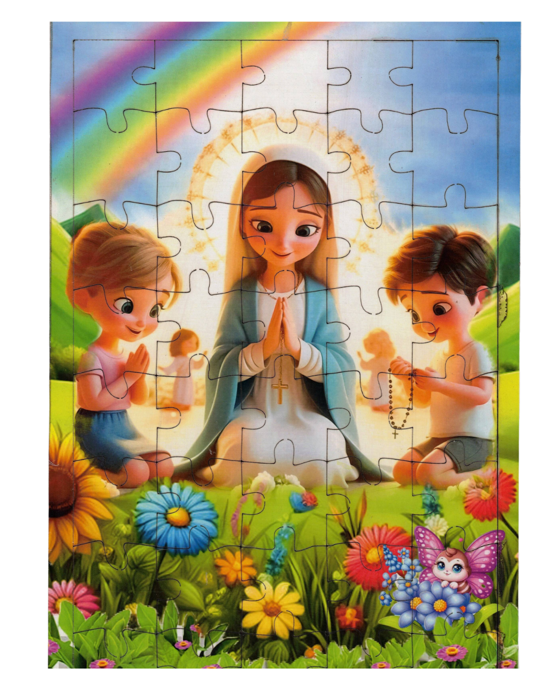 St.Mary and 2 Kids - Puzzle