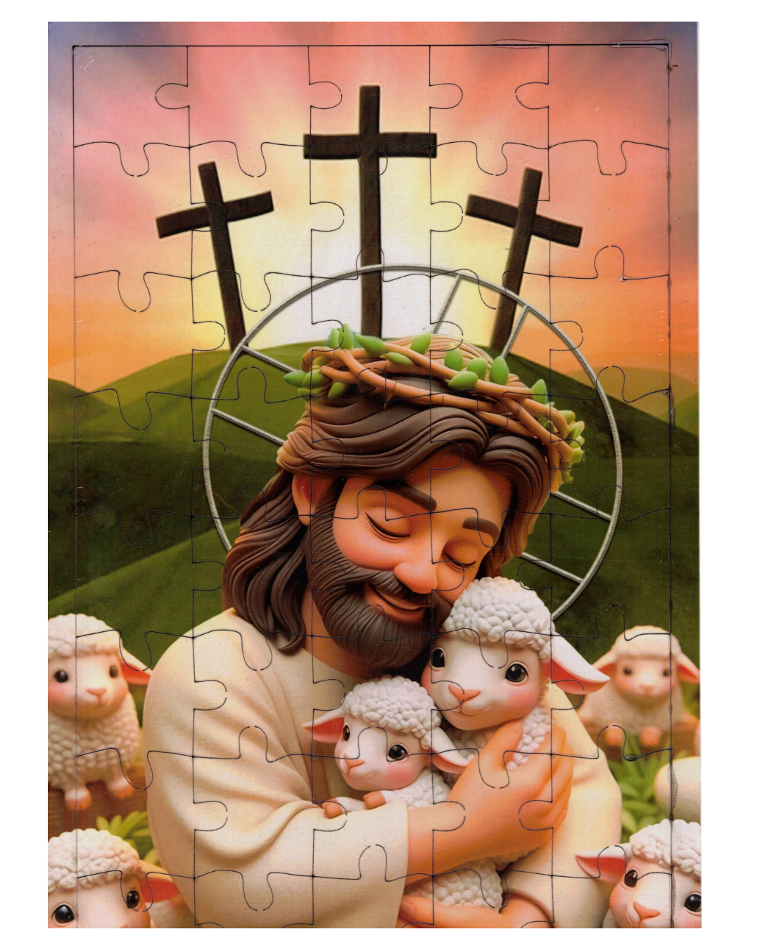 Jesus on Golgotha- Puzzle