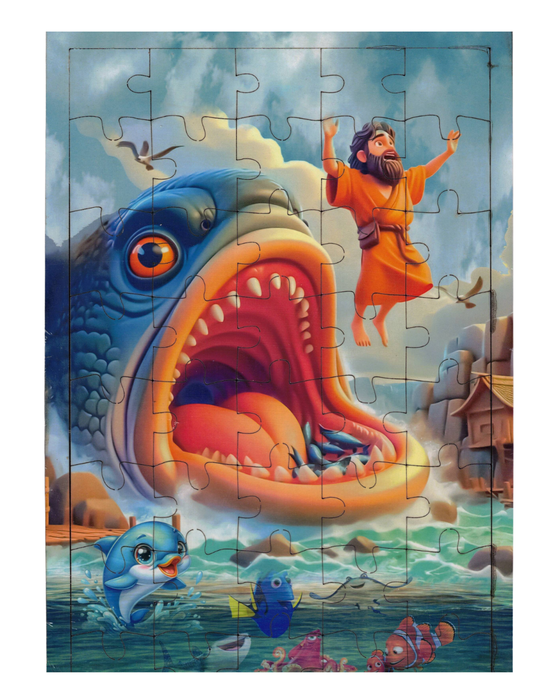 Jonah and the Whale- puzzle