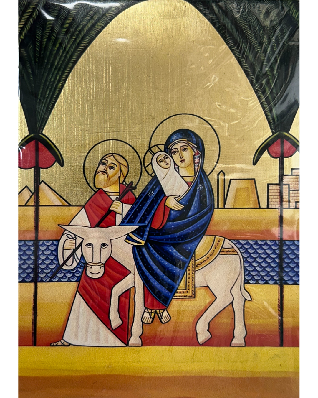 Coptic Icon flight to Egypt