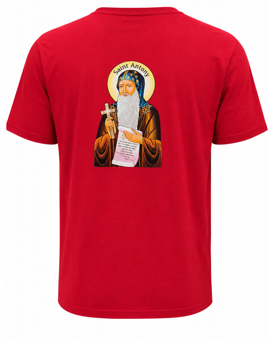 St Antony style 2- Red T-Shirt