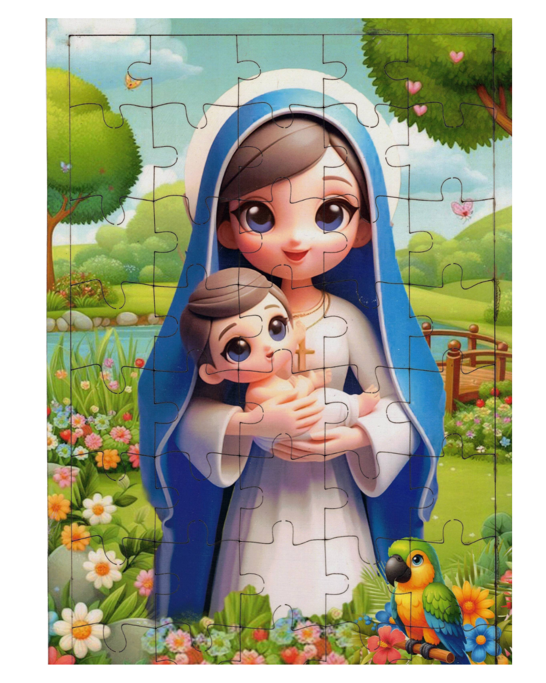 St.Mary holding Christ (3)-puzzle