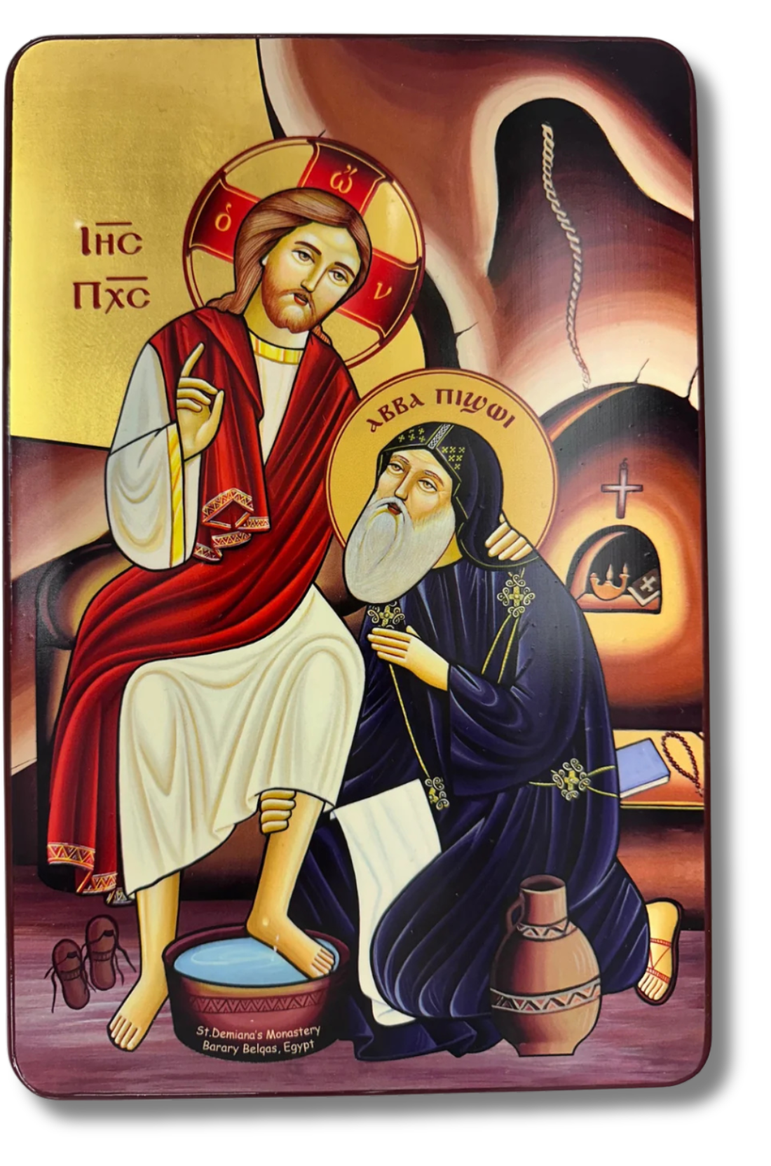 Coptic Icon of Saint Bishoy