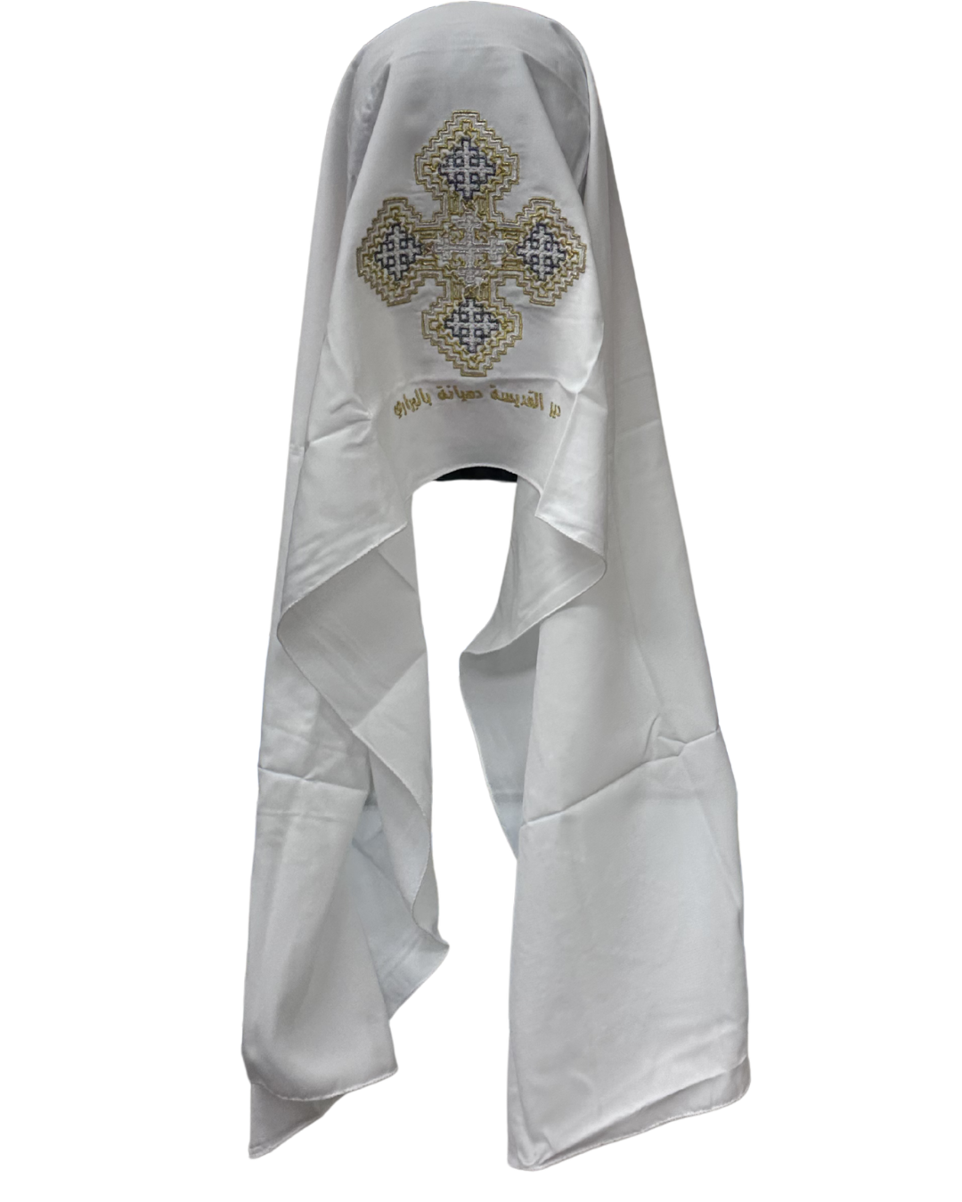 Liturgical Head Cover - Cross (2)