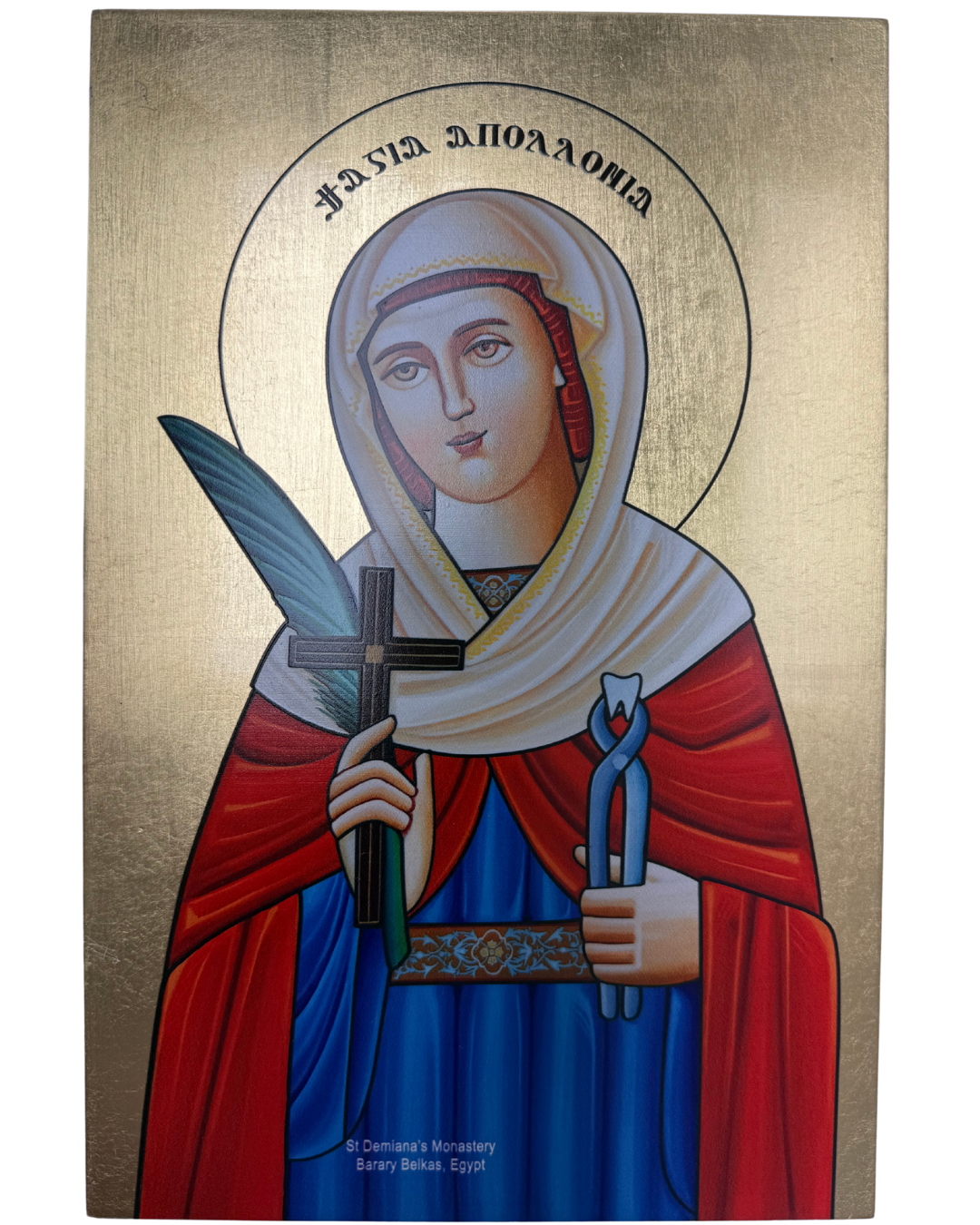 Coptic Icon of Saint Apollonia