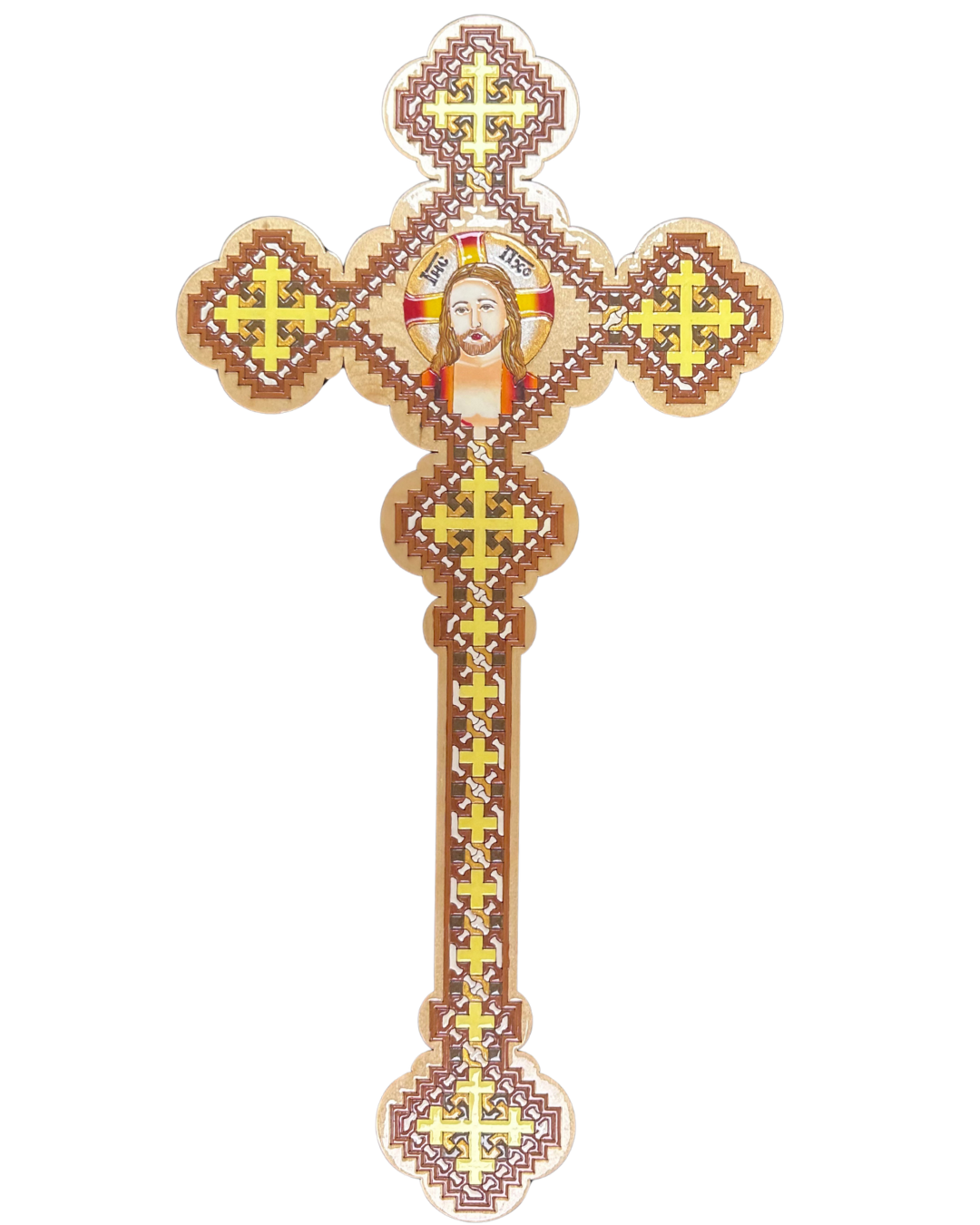 Jesus Christ Coptic Wall Cross style III