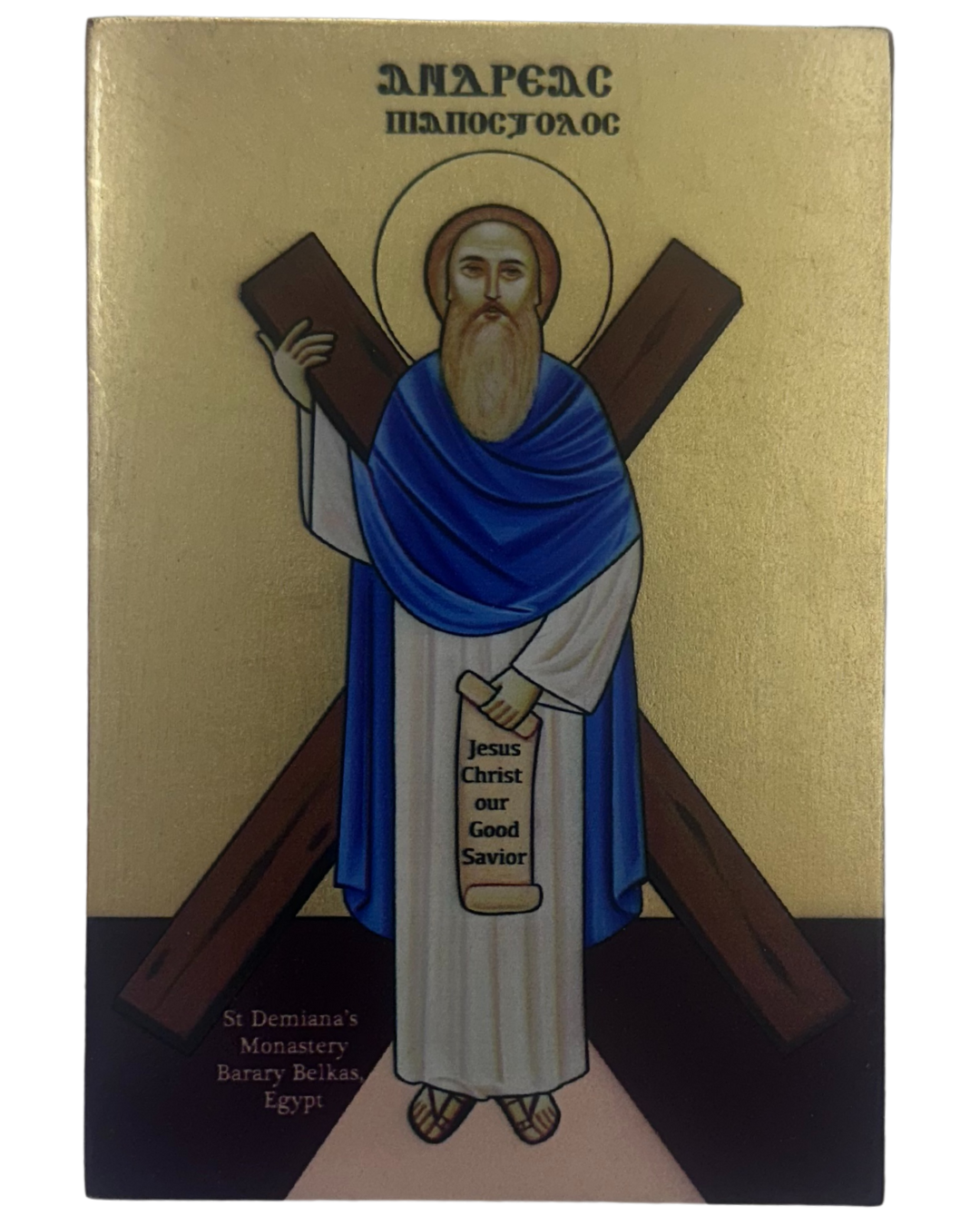 Coptic icon of Saint Andrew the Apostle