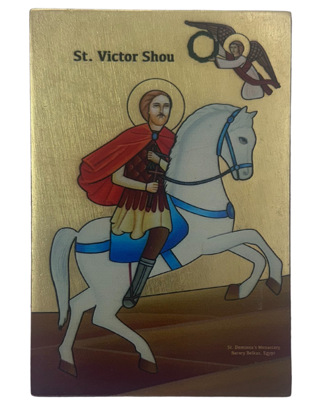 Coptic Icon of Saint Victor Shou
