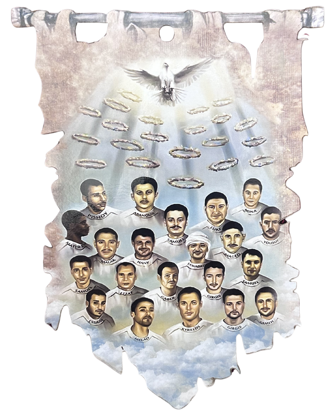 21 martyrs of Lybia- Wood Craft