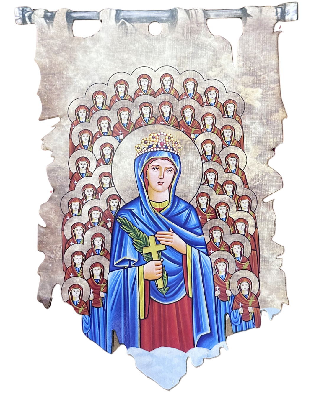 Saint Demiana and the Forty Virgins- Wood Craft