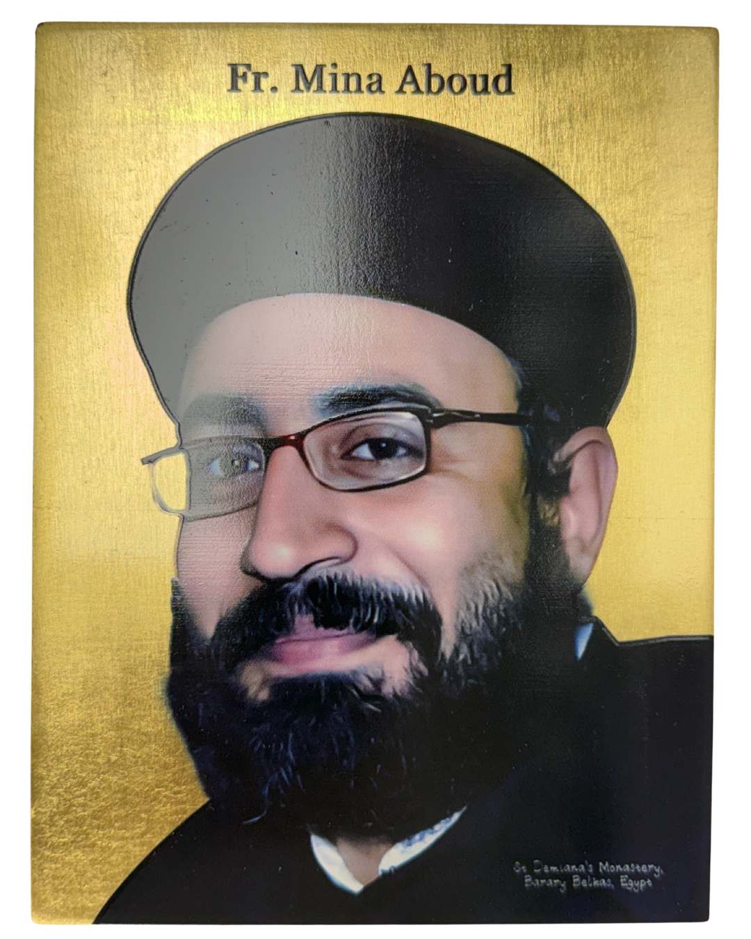 Coptic icon of Abouna Mina Aboud