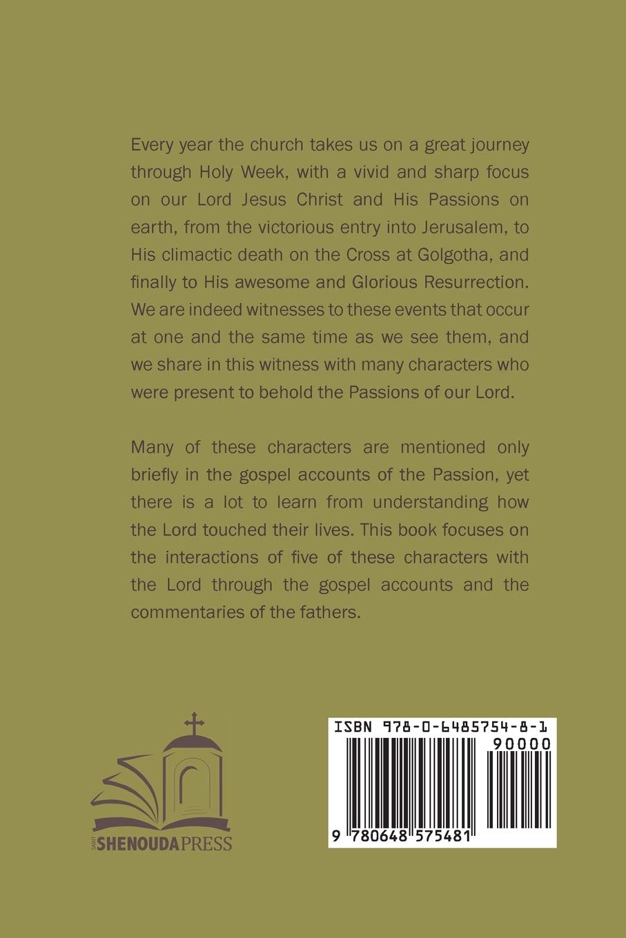 Holy Week Characters