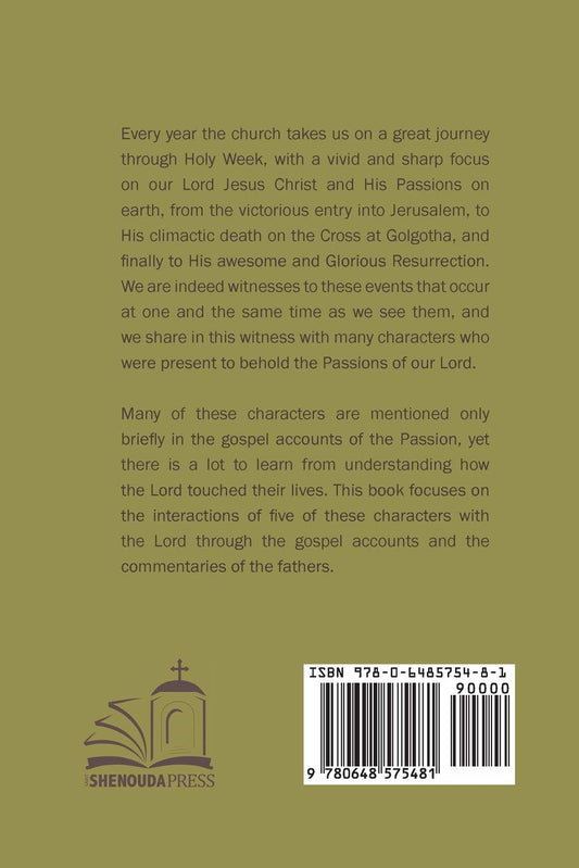 Holy Week Characters