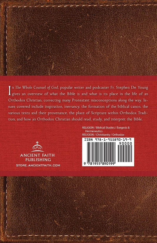 The Whole Counsel of God: An Introduction to Your Bible