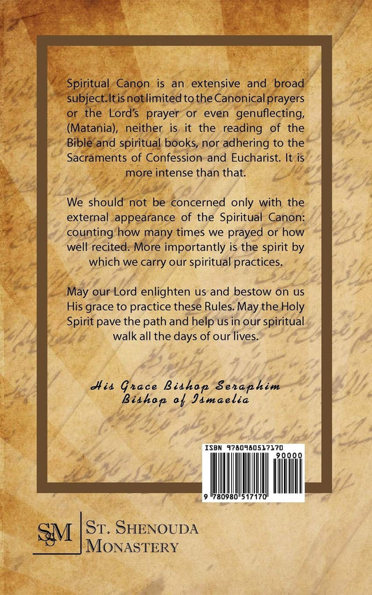 Spiritual Canon: Guidlines to Spirituality