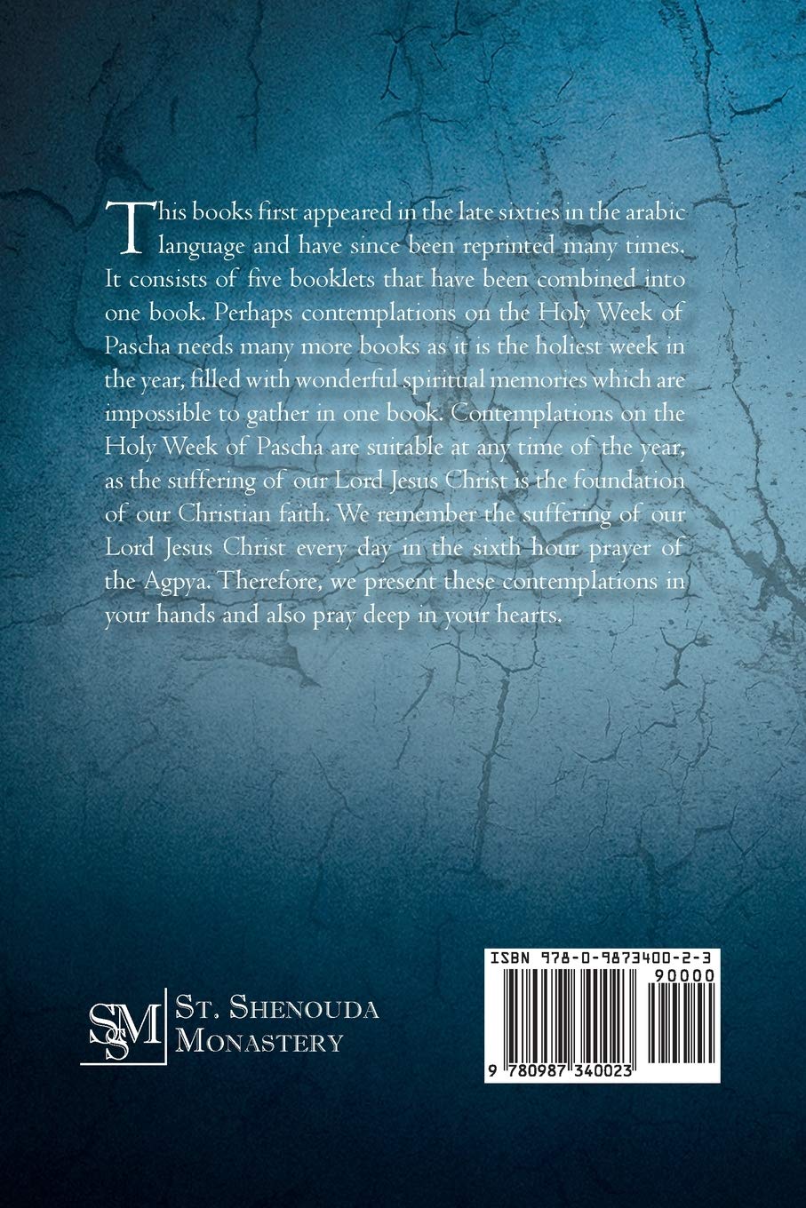 Holy Week Contemplations