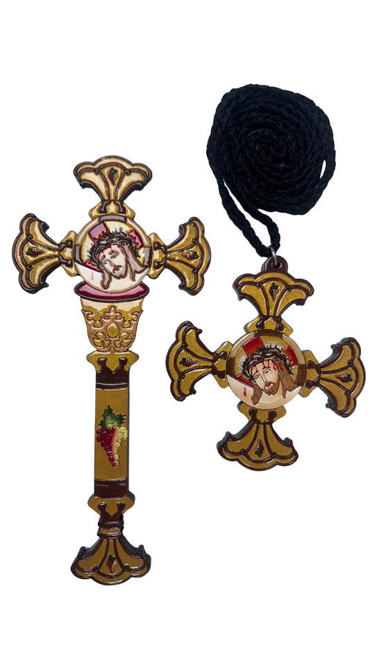 Handmade Coptic Cross set 51