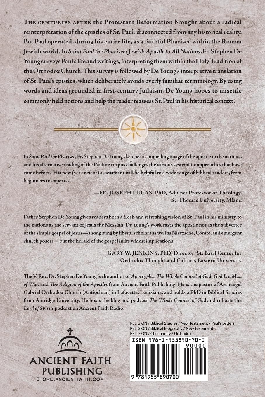 Saint Paul the Pharisee: Jewish Apostle to All Nations