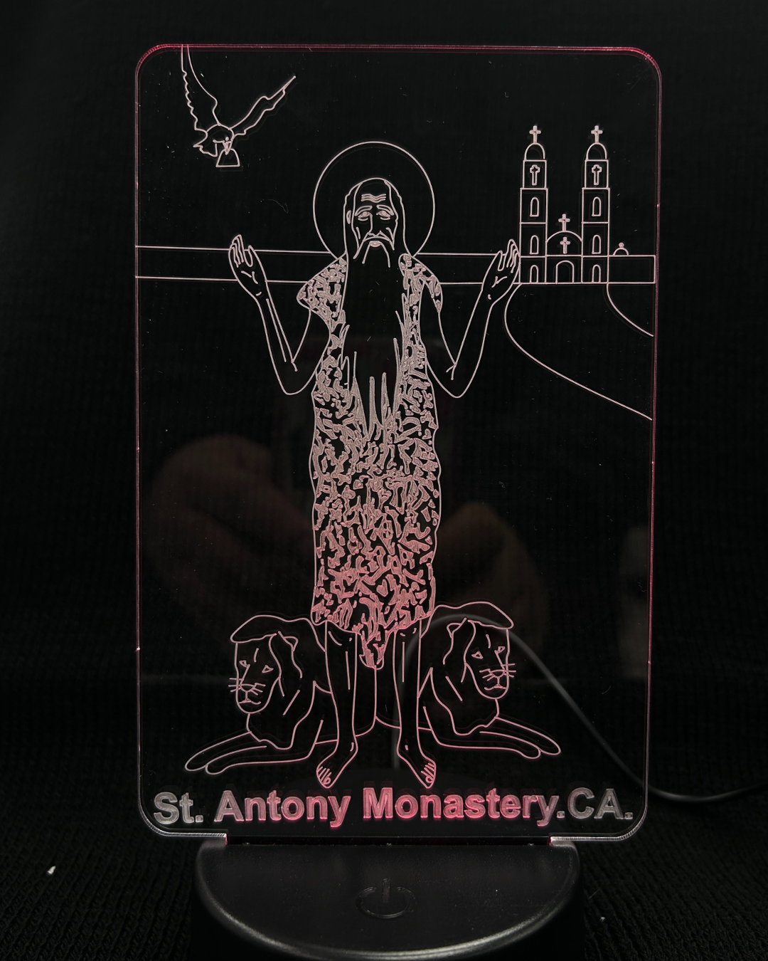 Saint Paul the first Hermit LED Night Light
