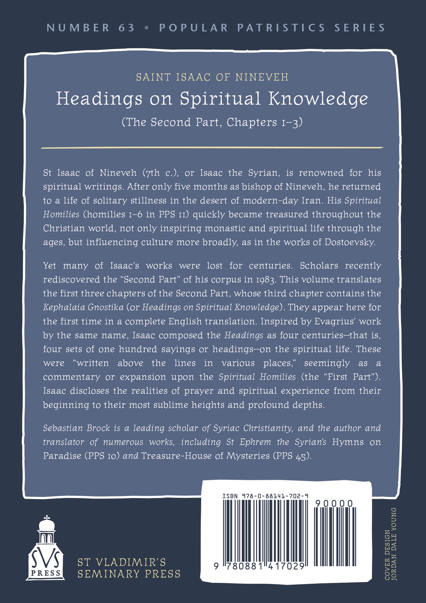 Headings on Spiritual Knowledge: The Second Part, Chapters 1-3