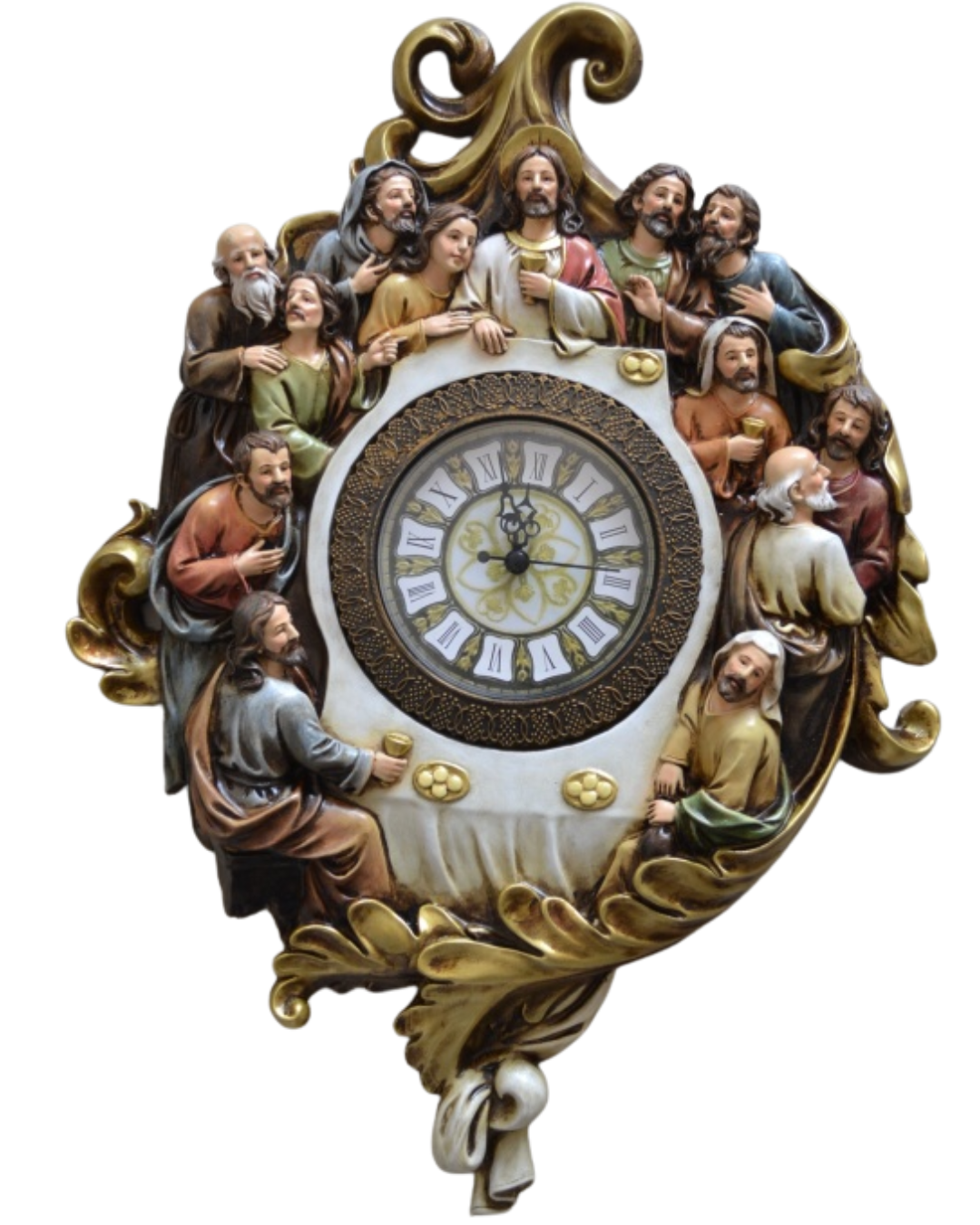 Last Supper Hanging Wall Clock