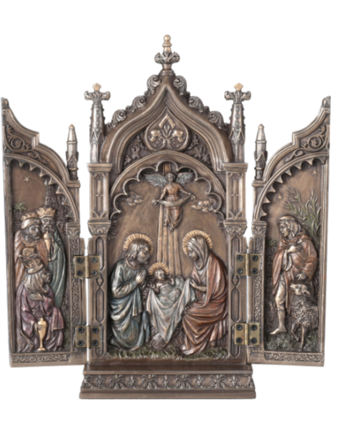 Nativity In Cathedral Triptych