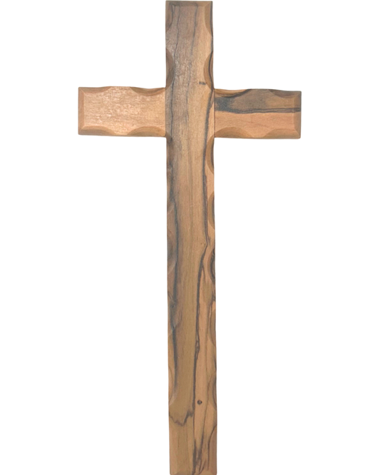 Handheld Olive Wood Cross