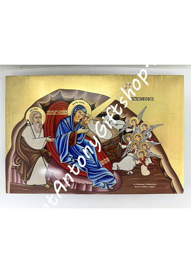 Coptic Icon of The Nativity