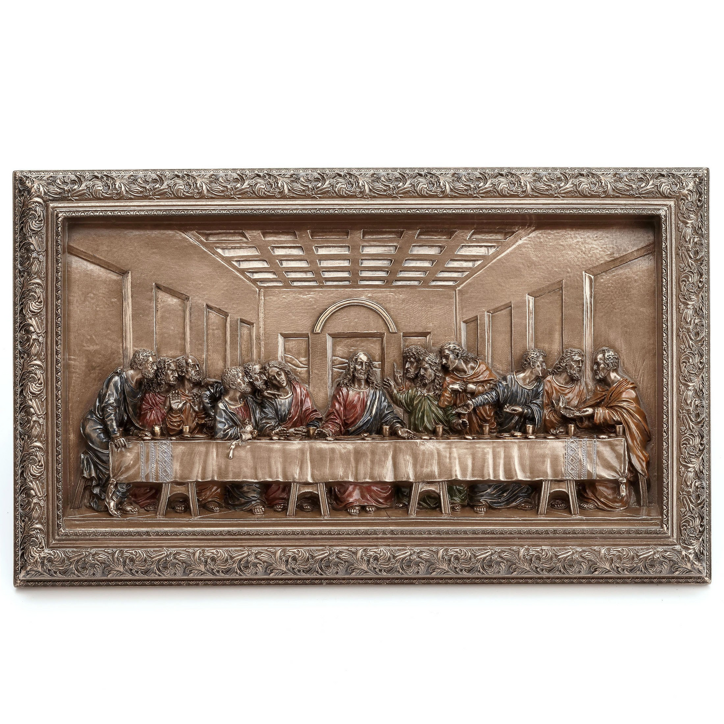 The Last Supper Framed Wall Plaque