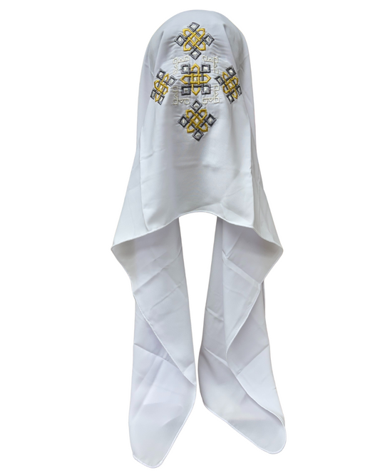 Liturgical Head Cover-Crosses(4)