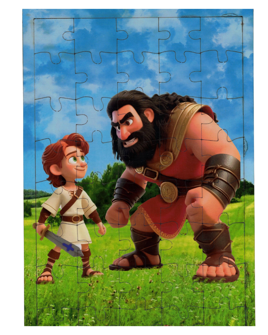 David and Goliath -Puzzle