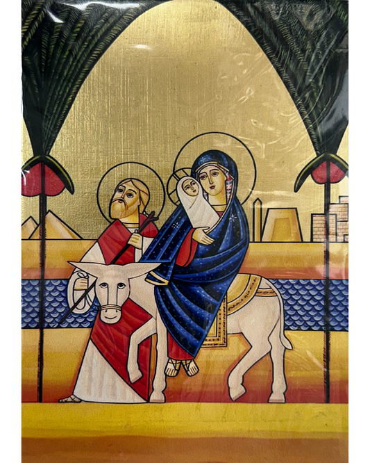 Coptic Icon flight to Egypt