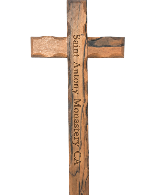 Handheld Olive Wood Cross