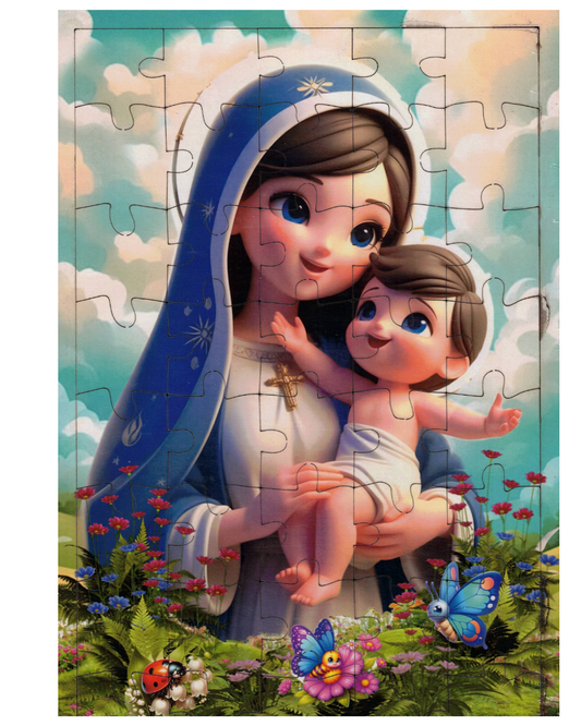 St.Mary holding Christ (2)-puzzle