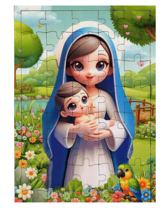 St.Mary holding Christ (3)-puzzle