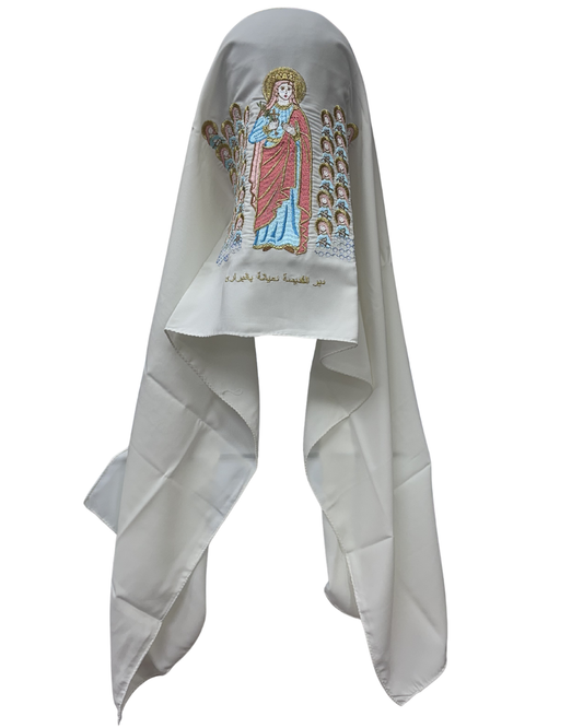 Liturgical Head Cover Saint Demiana and the Forty-Virgins