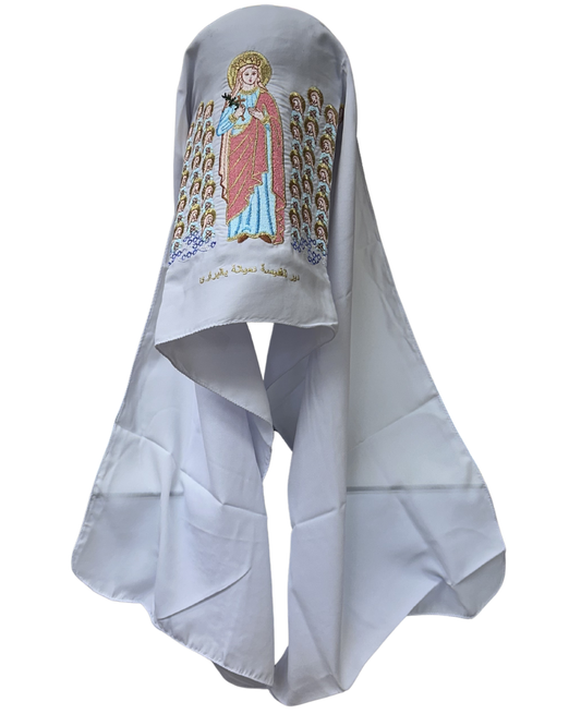 Liturgical Head Cover Saint Demiana and the Forty-Virgins
