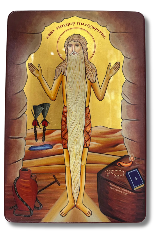 Coptic Icon of Saint Nofer