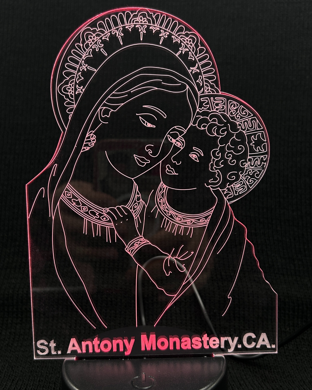 Saint Mary Style 4 LED Night Light