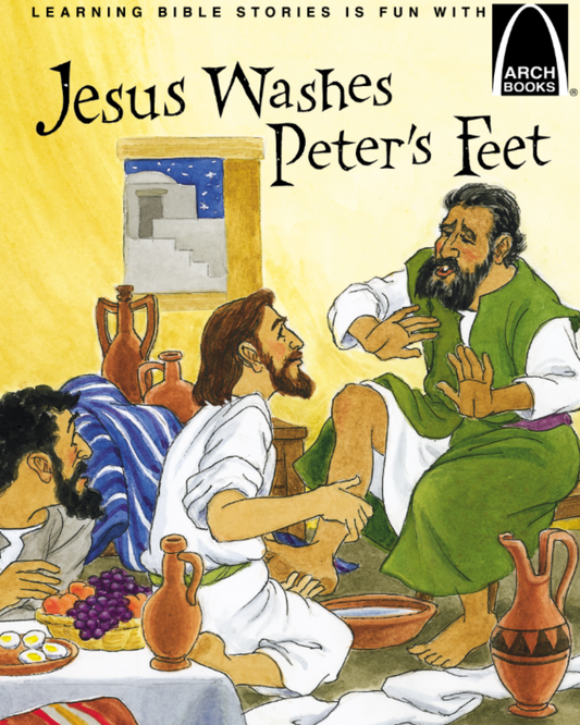 Jesus washes Peter's feet