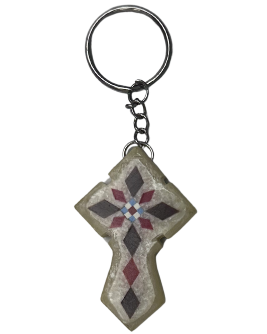 Coptic Cross Keychain