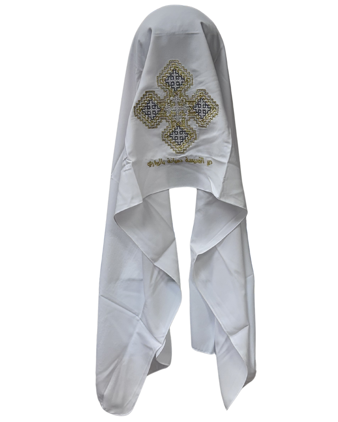 Liturgical Head Cover - Cross (2)