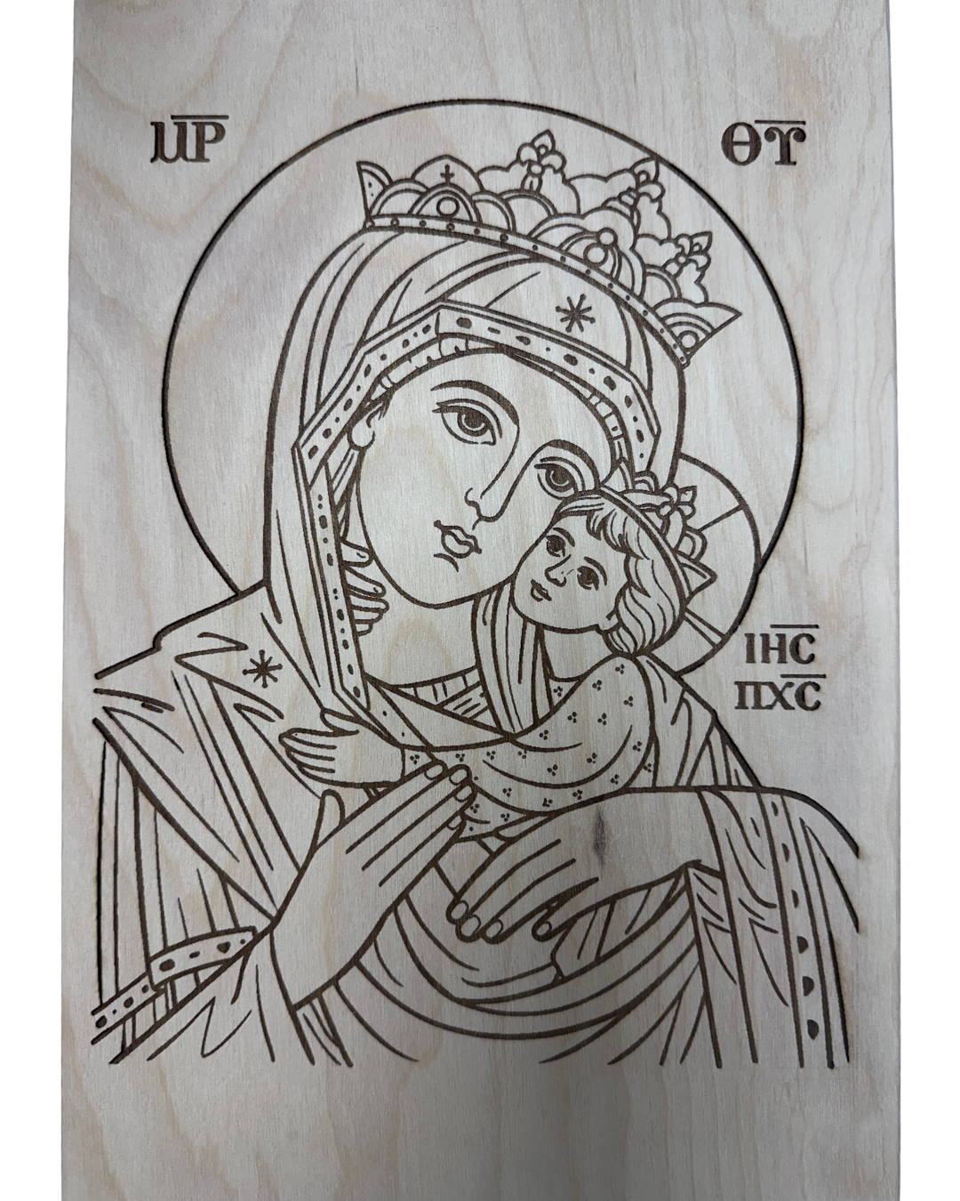 Saint Mary Wood Burning