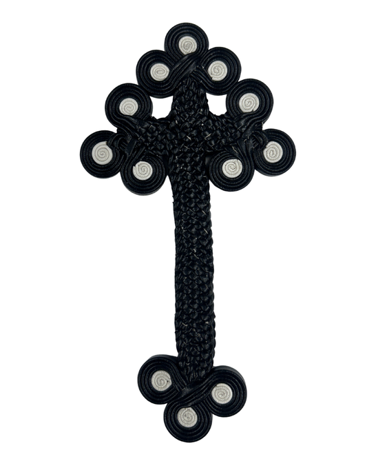 Handmade Coptic Leather Cross