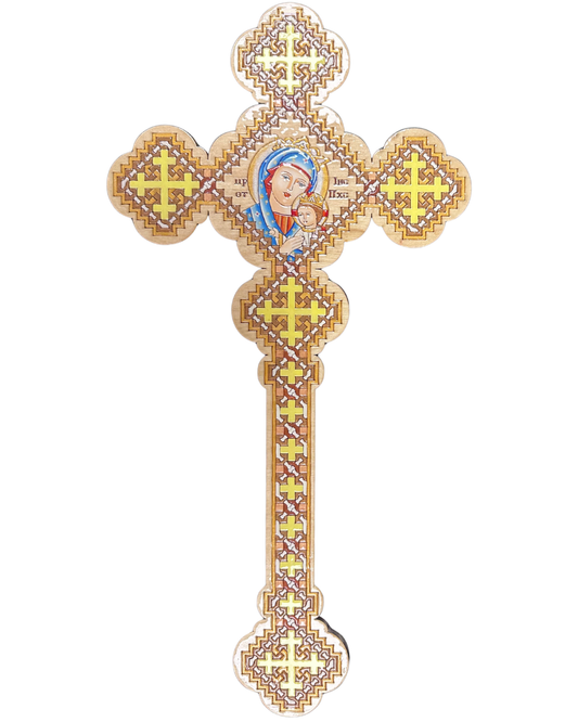 St. Mary Coptic Wall Cross Style II