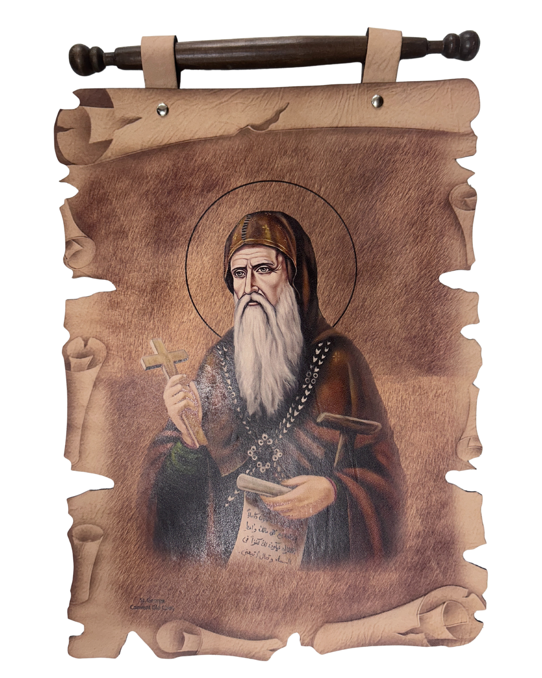 St. Antony the Great - Genuine Leather