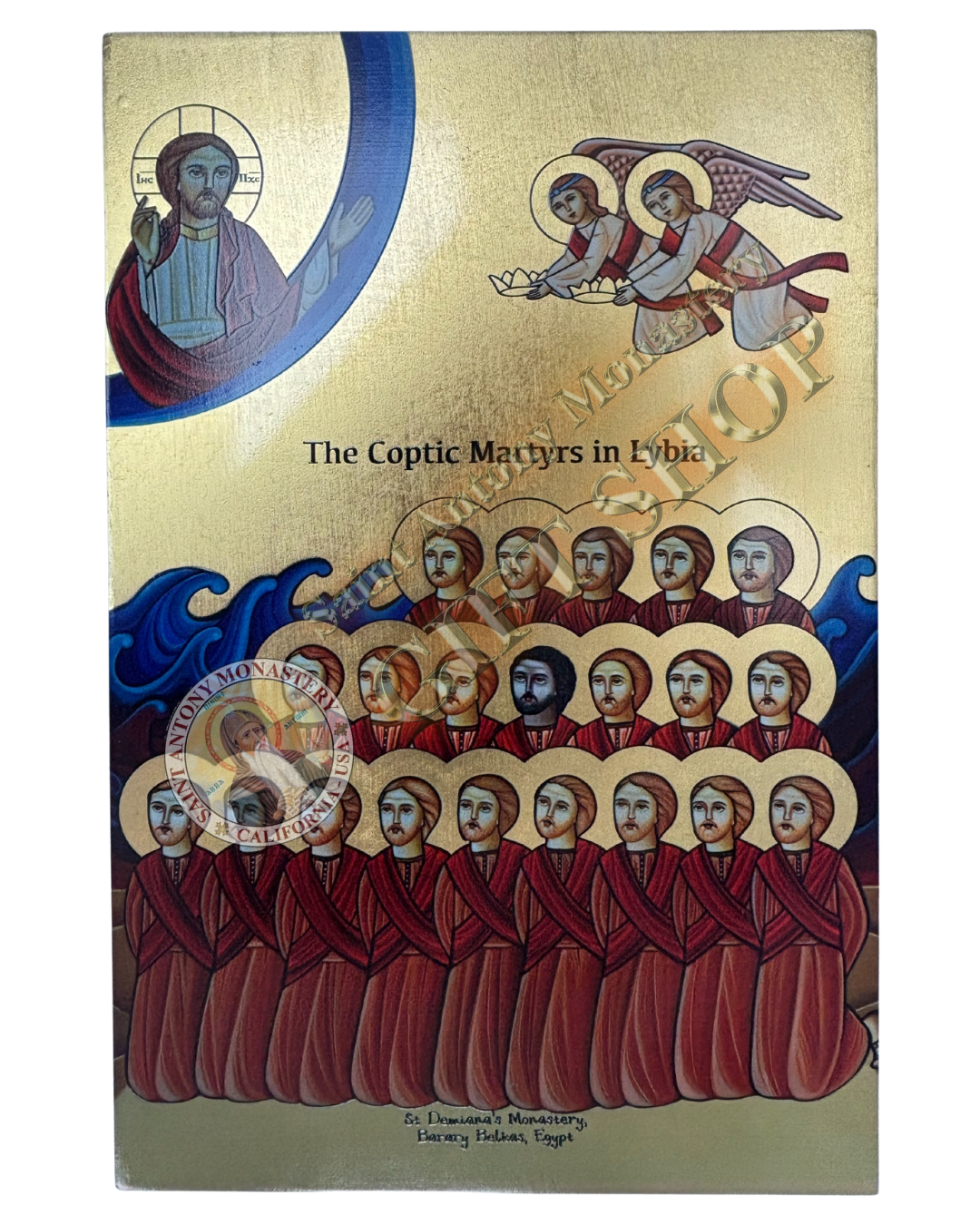 Coptic Icon of the 21 martyrs of Lybia