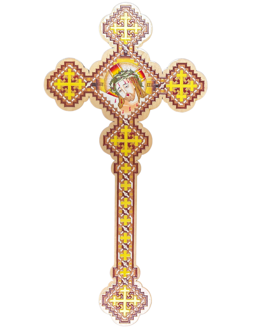 Jesus Christ Coptic Wall Cross style V