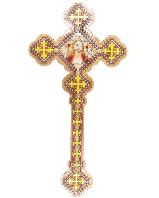 Jesus Christ Coptic Wall Cross style IV