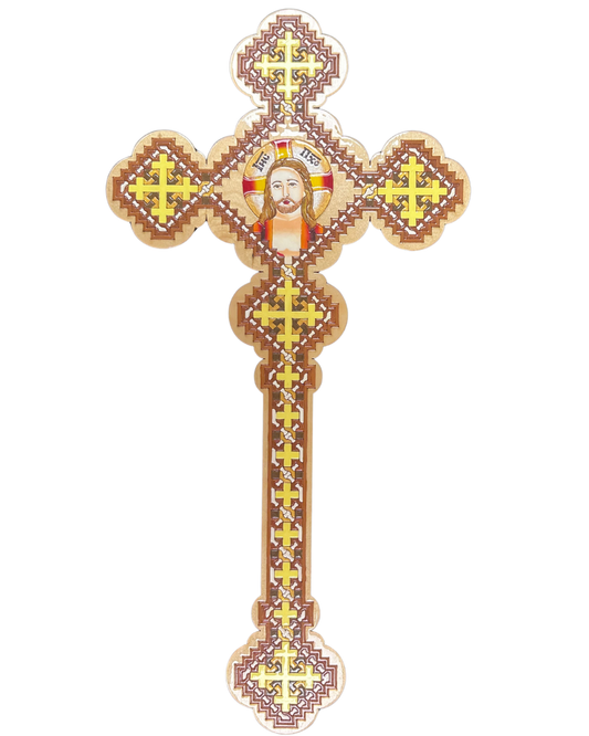 Jesus Christ Coptic Wall Cross style III